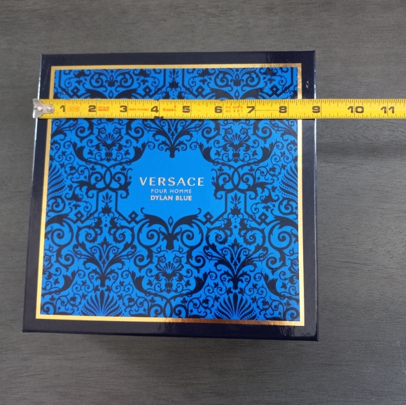 Versace Pour Homme Dylan Blue *Box Only* 9x9 - Picture 10 of 12